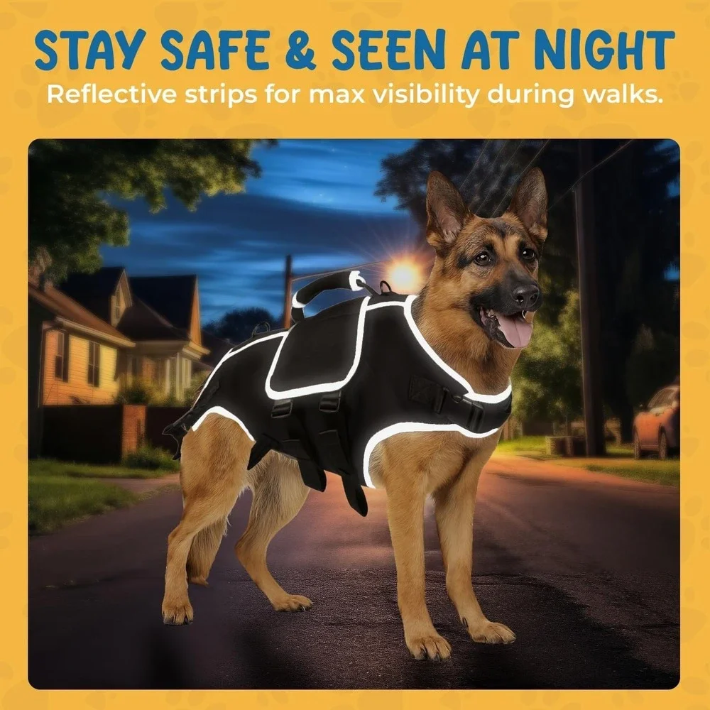 XL Dog Lift Harness Mobility Support‎ Full Body Sling for Large Injured Dogs